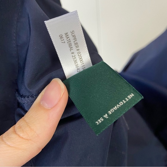 Lauren Ralph Lauren Dress Size 12 Women's Navy Evening Fit Flare Silhouette - Picture 16 of 16